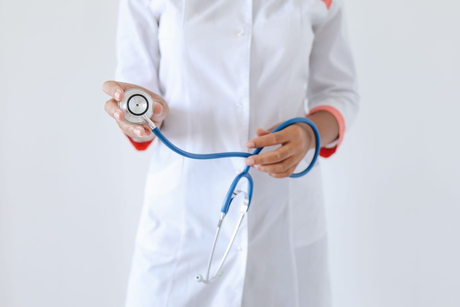 Professional doctor with a stethoscope, focusing on healthcare and medical services. health insurance